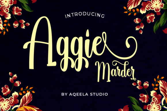 Aggie Marder Script: Elevate Your Brand Identity