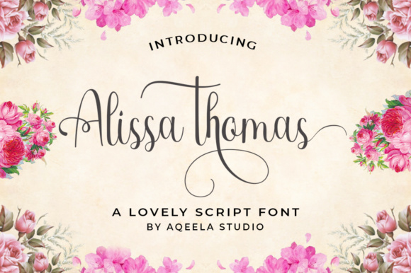Alissa Thomas Script: A Typeface That Elevates Handmade Craft