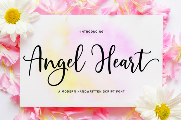 Angel Heart Script: A Beautiful Typeface for a Polished Brand