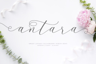 Antara Script Font Review: A Feminine Touch for Branding Projects