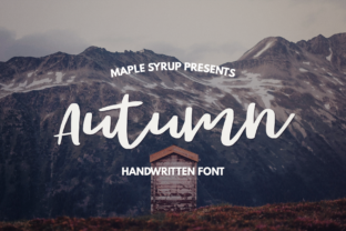 Autumn Script: A Modern Handwritten Typeface for Editorial Design