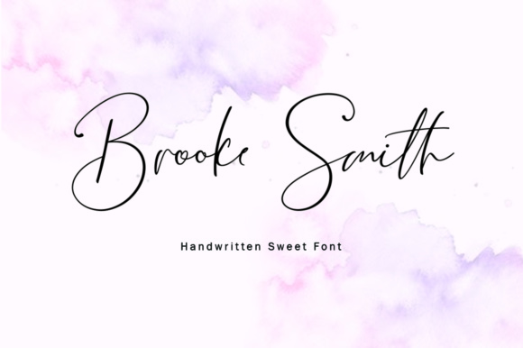 Brooke Smith Script: A Beautiful Typeface for Creative Makers