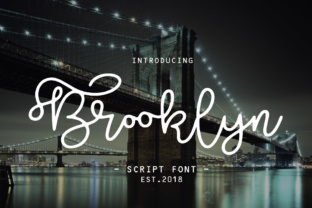Brooklyn Script: A Feminine Typeface for Editorial Elegance