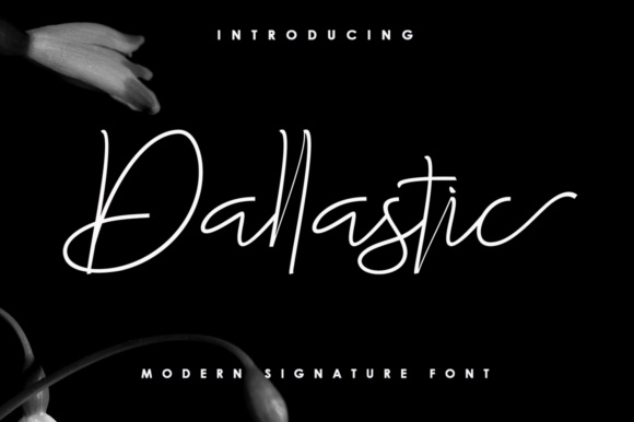 Dallastic Script Typeface Review for Handmade Brands
