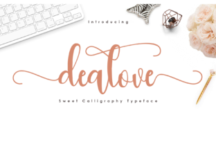 Dealove Script: A Warm Typeface for Editorial Design