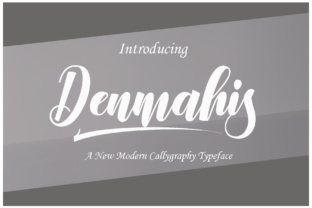 Denmahis Script: A Premium Typeface for Branding That Feels Handwritten