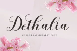 Dethalia Script: A Premium Font for Stronger Brand Communication