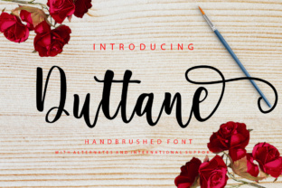 Duttane Script Font: A Modern Typeface for Web Designers