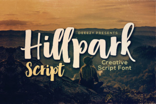 Hillpark Script: A Handwritten Typeface for Modern Editorial Design