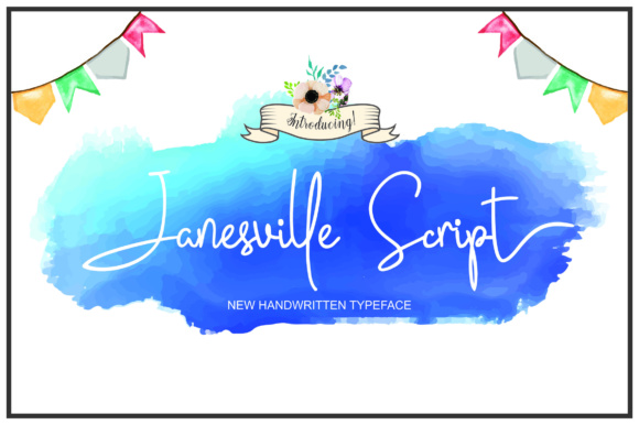 Janesville Script: A Premium Handwritten Typeface for Authentic Brand Campaigns