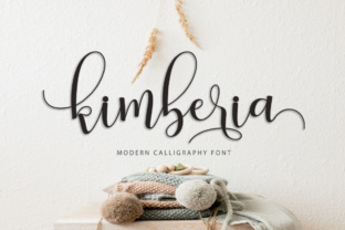 Kimberia Script: A Feminine Typeface for Craft and Design