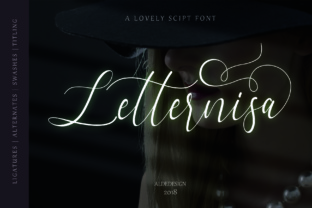 Letternisa Script: A Premium Typeface for Campaign Design