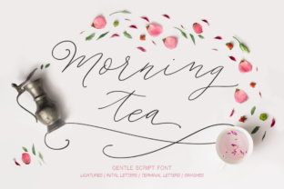 Morning Tea Script: A Premium Font for Polished Branding