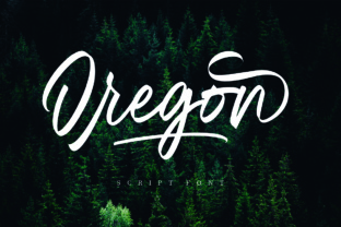 Oregon Script: A Handwritten Typeface for Editorial Elegance