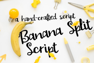 PN Banana Split Script: A Playful Typeface for Engaging Campaigns
