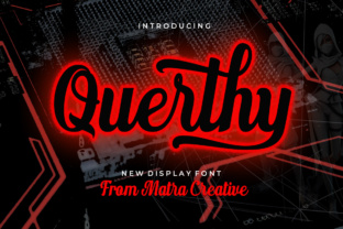 Querthy Script: A Handwritten Typeface for Editorial Elegance