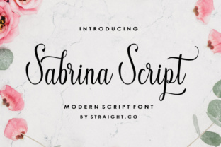 Sabrina Script: A Modern Typeface for Editorial Elegance