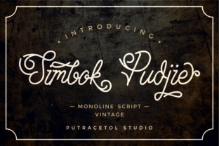 Simbok Pudjie Script: A Premium Font for Modern Branding