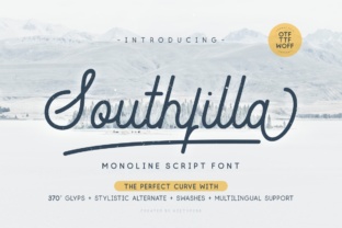 Southfilla Script: A Beautiful Typeface for Craft Projects