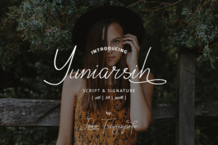 Yuniarsih Script: A Beautiful and Functional Typeface for Crafters